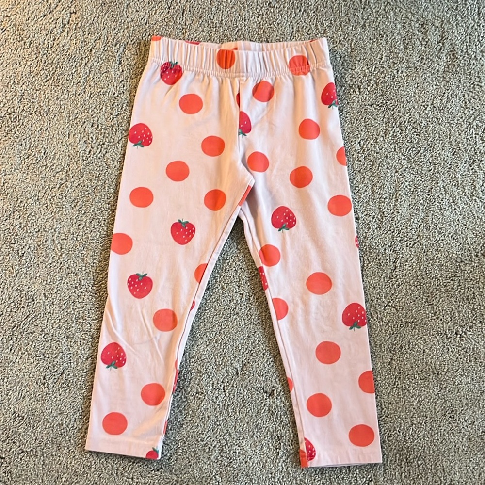 Carters fruit print Capri cropped leggings